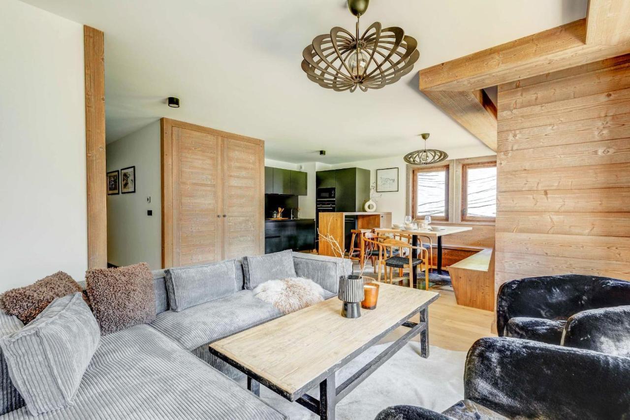 4-room With Garden, Gym And Shared Megeve