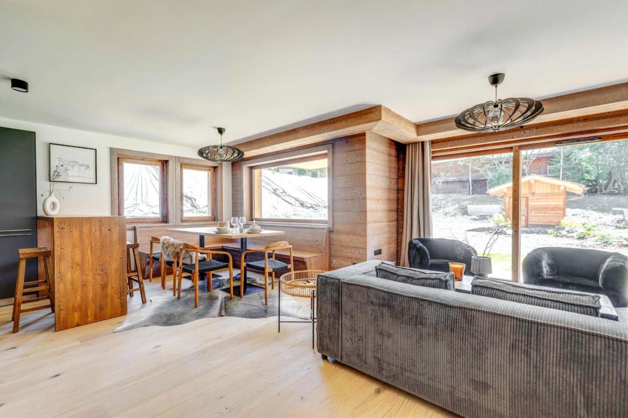 4-room With Garden, Gym And Shared Megeve