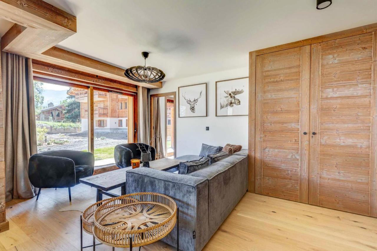 4-room With Garden, Gym And Shared Apartment Megeve