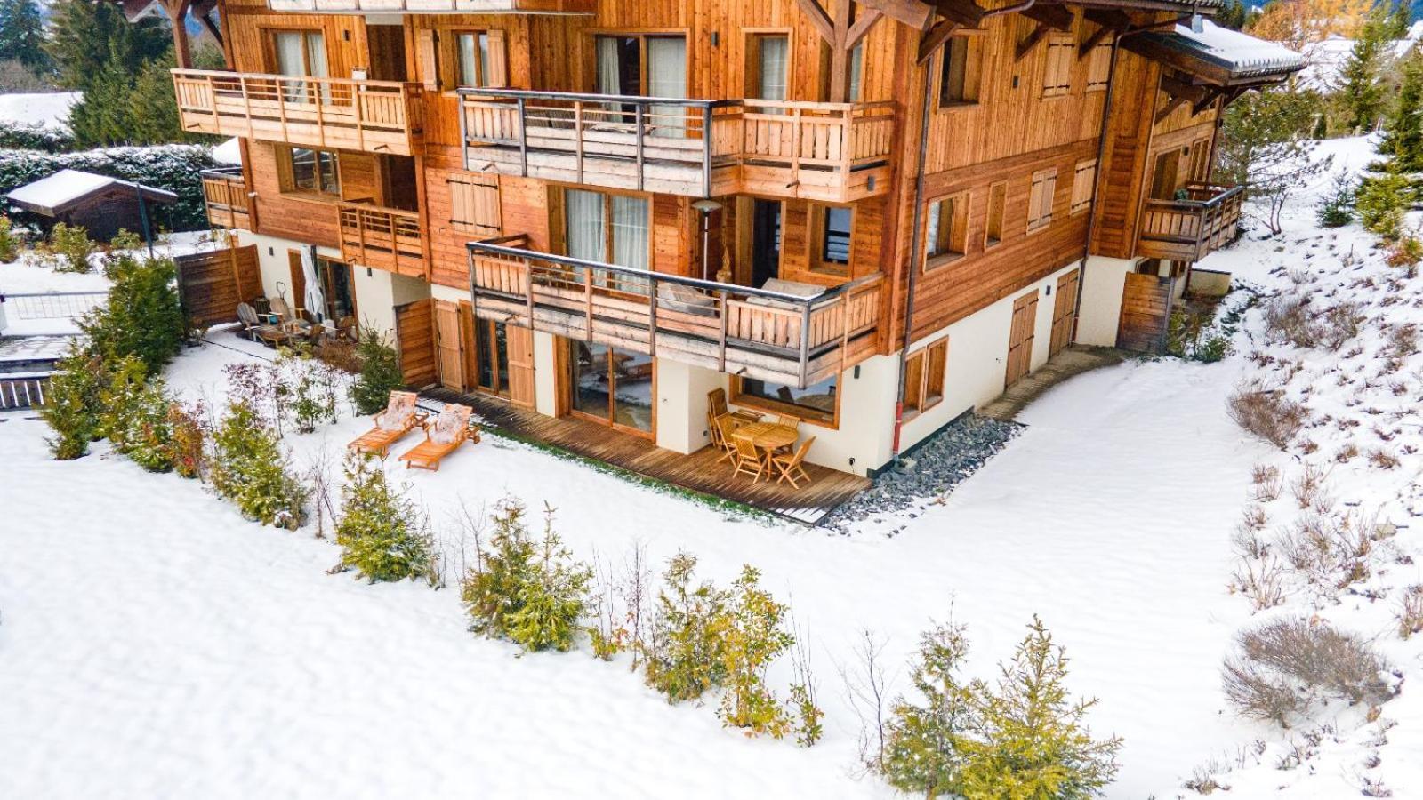 4-room With Garden, Gym And Shared * Megeve